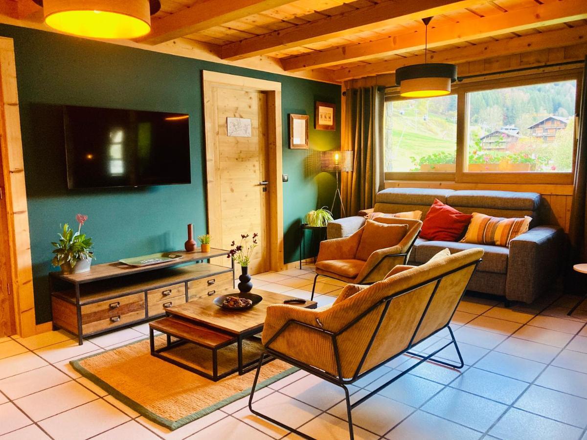 Apartment In Morzine - Ski In - Sleeps 6 Eksteriør billede